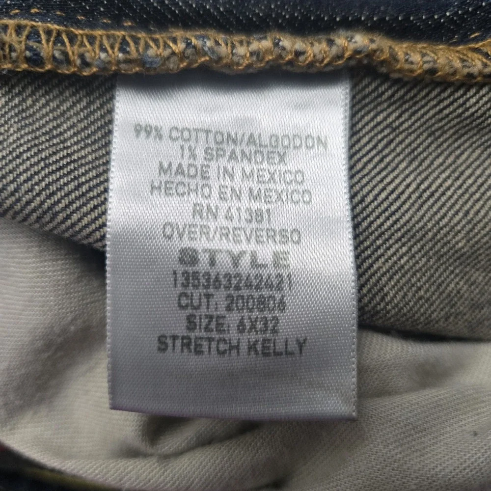 Polo Ralph Lauren Jeans Womens 6X32 Blue Denim Stretch‎ Kelly Bootcut Dark Wash - Picture 7 of 10